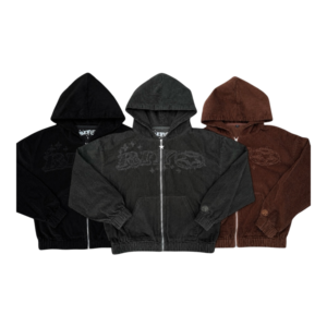 CORDUROY ZIP-UP JACKET - Image 1
