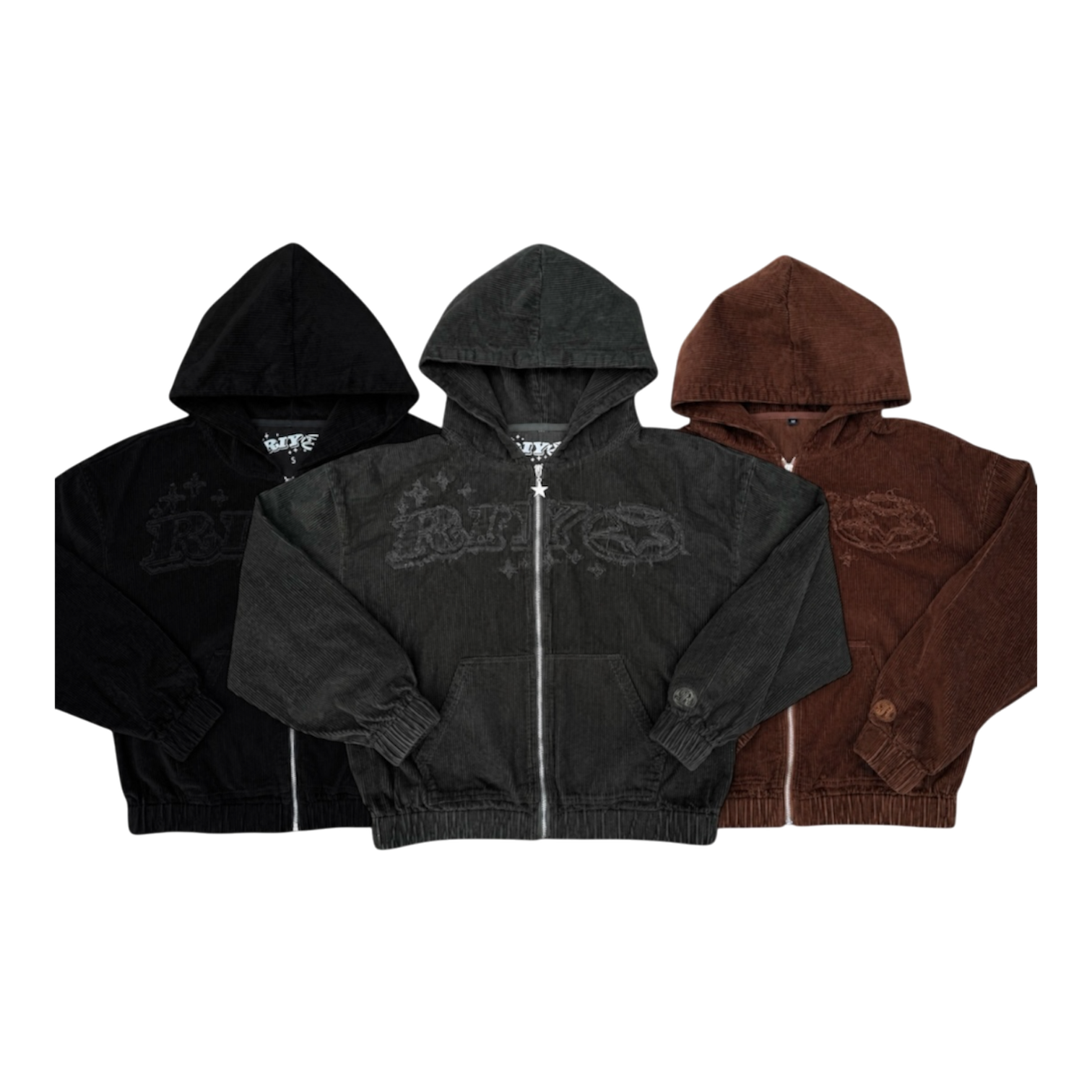 CORDUROY ZIP-UP JACKET - Image 1